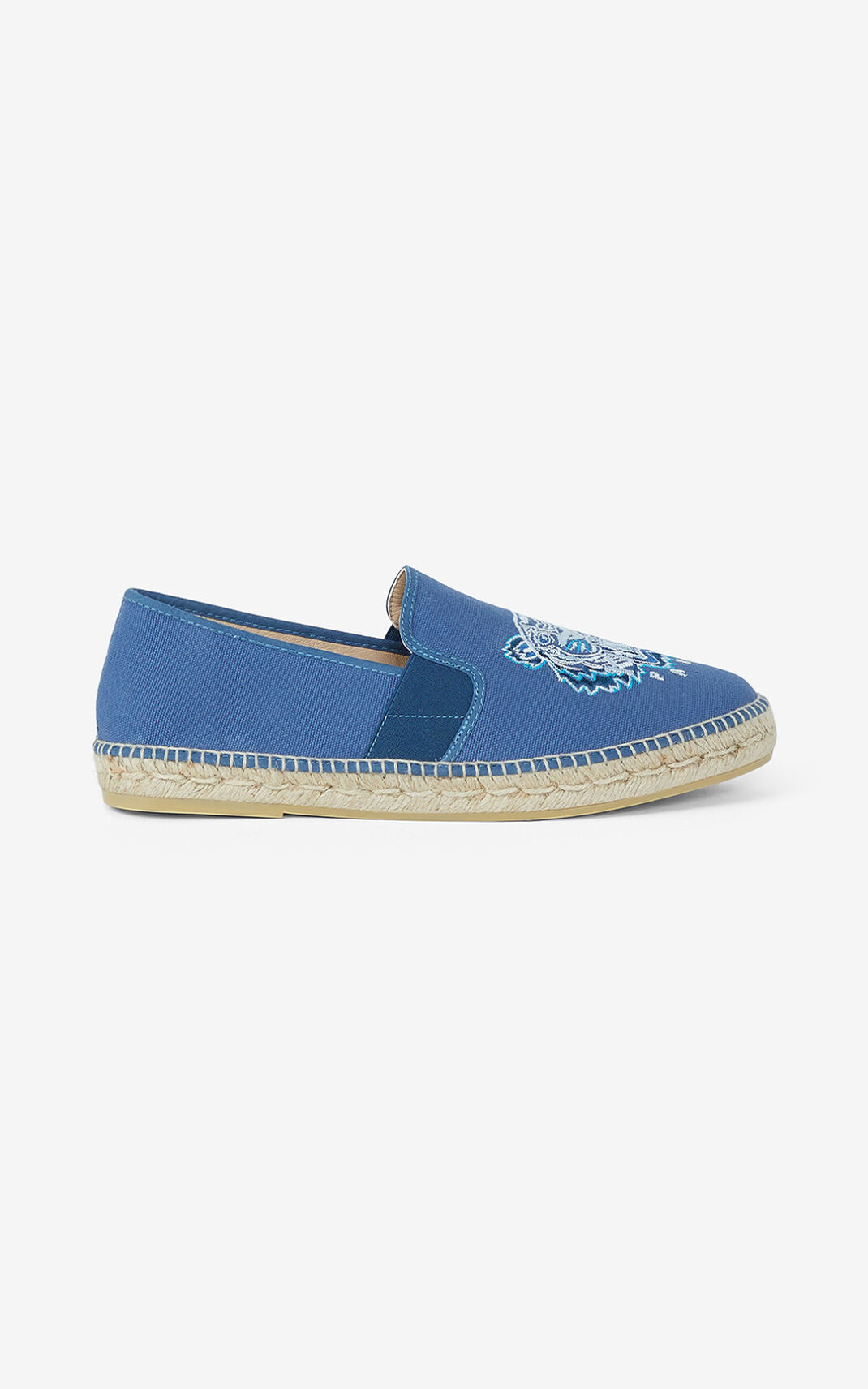 Kenzo Tiger elasticated Espadrilles Férfi Kék | ID.005062